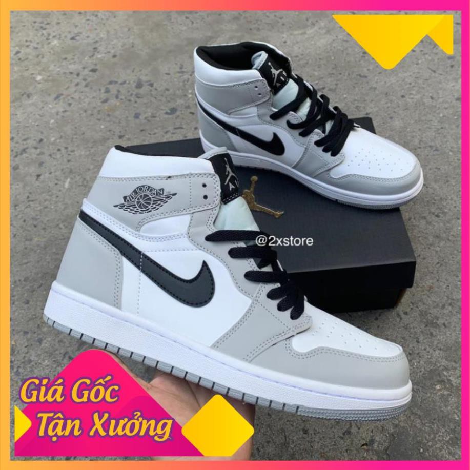 [FREESHIP- BẢO HÀNH 12 THÁNG] GIÀY THỂ THAO NAM NỮ JD XÁM CAO CỔ HOT TREND