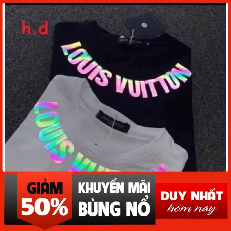 áo phản quang vòng cổ loui(luôn vui tươi) áo phông nam nữ unisex cực đẹp *
