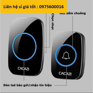 Không lo mất điện , chuông cửa không dây cacazi cực tốt