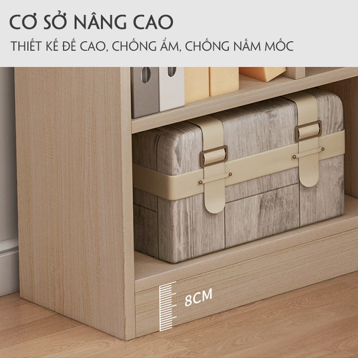 Bàn làm việc, bàn học bằng gỗ có ngăn kéo, giá để tài liệu kích thước mẫu mới 2021 hàng xuất khẩu kèm ảnh thật