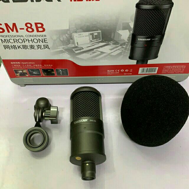 [Mã ELHACE giảm 4% đơn 300K] Mic thu âm Takstar Sm8b Bh 6 đổi mới