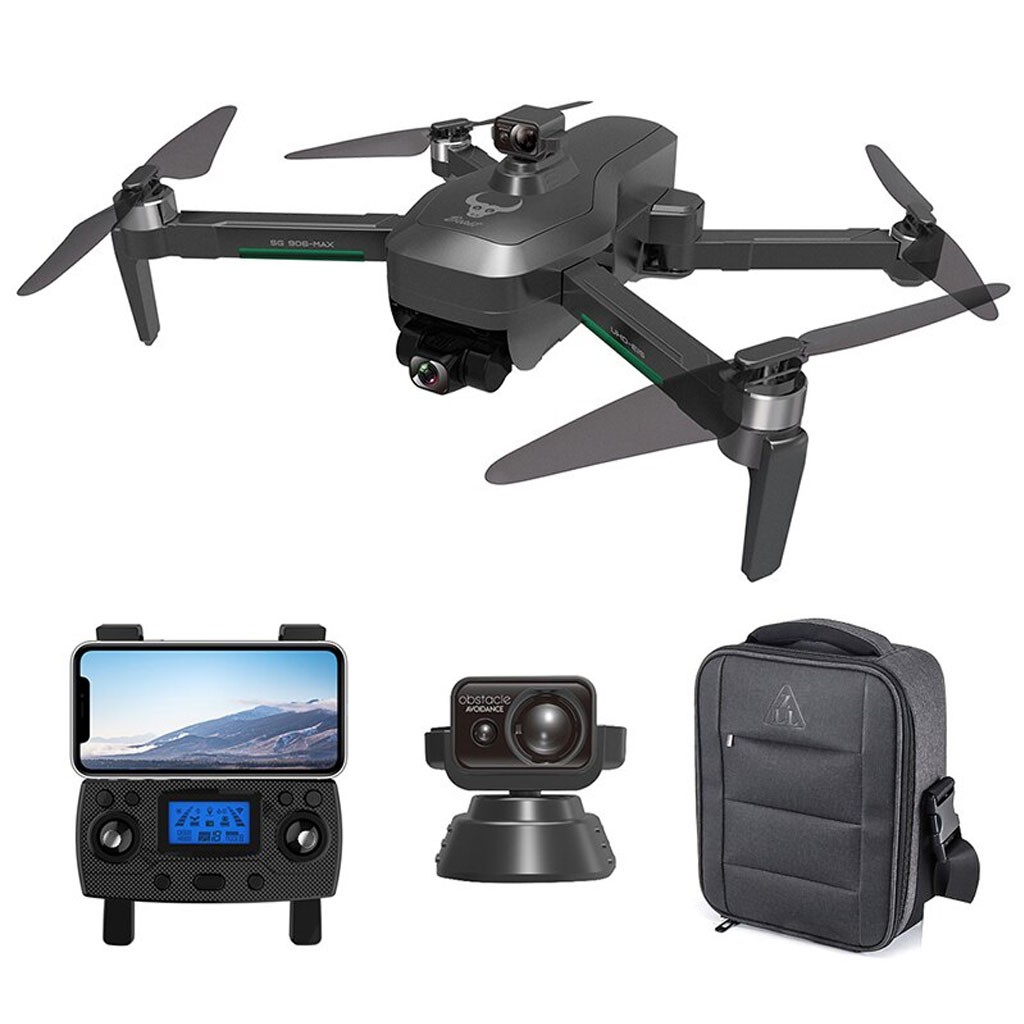 < KÈM BALO>Flycam SG906 Max, SG906 Pro 3, Camera 4K, Gimbal Chống Rung 3 Trục, Cảm biến Tránh Chướng Ngại Vật