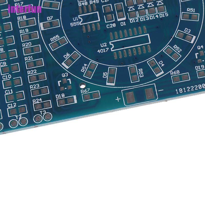 [Interfun1] Smd Rotating Led Smd Components Soldering Practice Board Kit Diy Module [Fun]