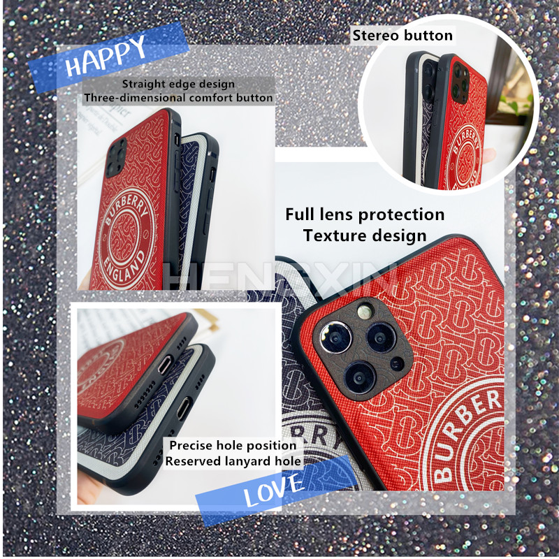 Ốp Điện Thoại In Logo Burberry Cho Iphone 7 7plus 8 8plus X Xr Xs 11promax 12 Promax | BigBuy360 - bigbuy360.vn