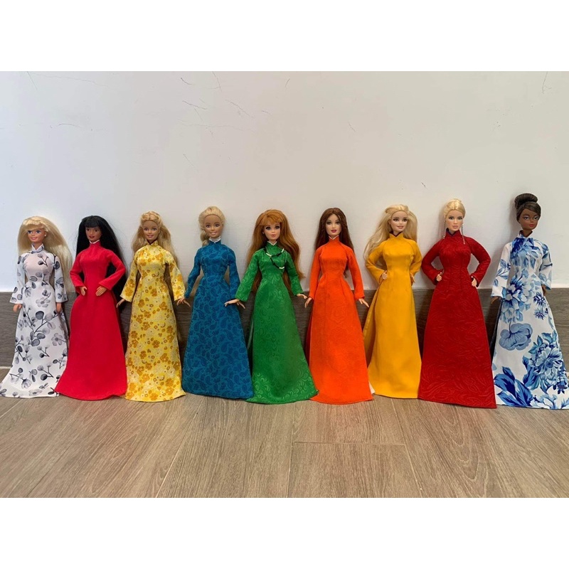 Áo dài size búp bê Barbie hàng mới về