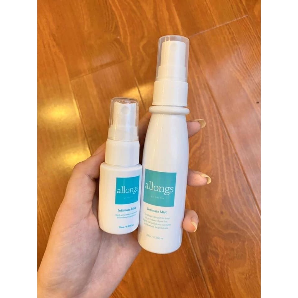 Xịt Khoáng Phụ Khoa Làm Sạch, Khử Mùi ALLONGS INTIMATE MIST | BigBuy360 - bigbuy360.vn