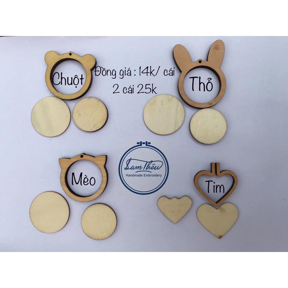 Khung thêu mini nhiều loại