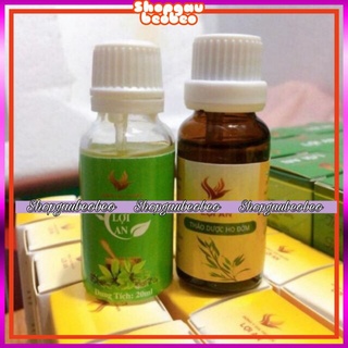 Combo Tinh dầu Lợi An Trầu không + tinh dầu ho đờm Lợi An