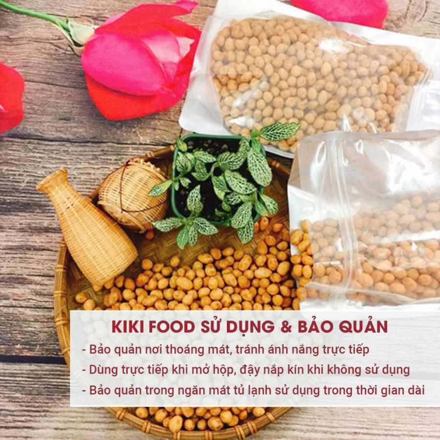 Đậu phộng da cá tỏi ớt 500G KIKIFOOD vừa ngon vừa rẻ, đồ ăn vặt Việt Nam an toàn vệ sinh thực phẩm