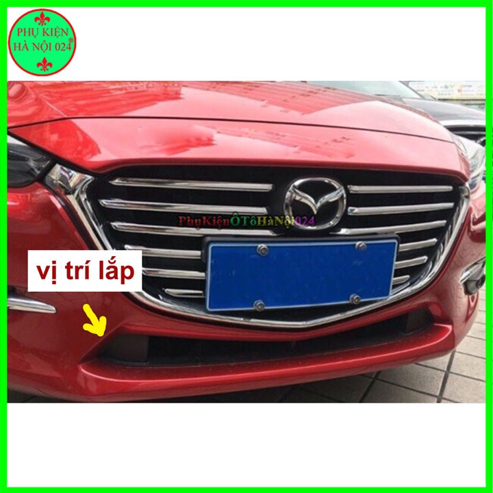 Ốp Trang Trí Mặt Ca Lăng, Calang Mazda 3 2018-2019 Phía Dưới