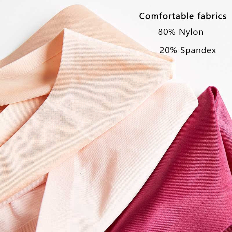 AOFEIQIKE Sports Ice Silk Thong Women Seamless Underwear Yoga Sexy G-string Light Sexy Comfortable and Elastic Fine Nylon Fabric M-3XL