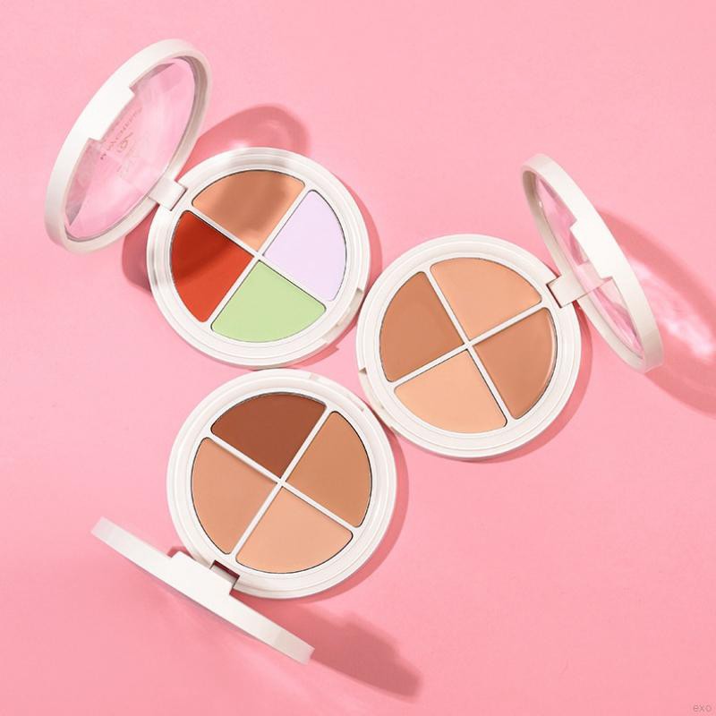 [Hàng mới về] Bảng phấn che khuyết điểm tinh chất ốc sên giữ ẩm che phủ vết đỏ nám và lỗ chân lông làm đều màu da | BigBuy360 - bigbuy360.vn