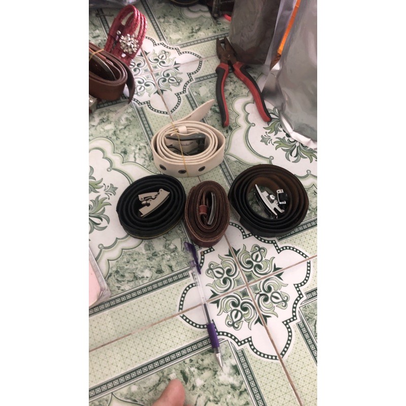combo thắt lưng da thật mã 13.03-03