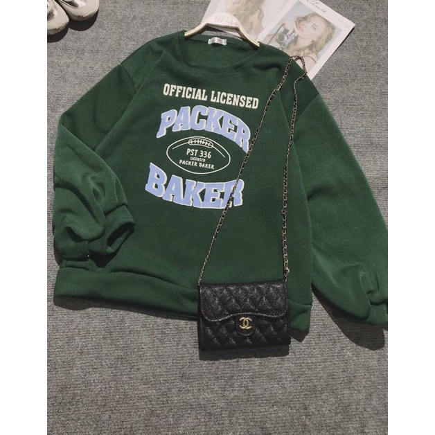 Áo Sweater Form Rộng Unisex Tay Bồng Nam Nữ, Áo Sweater Packer Chất Nỉ Hàn Xuất Dư Dày, Màu Siêu Độc Lạ(Kèm Ảnh Thật)
