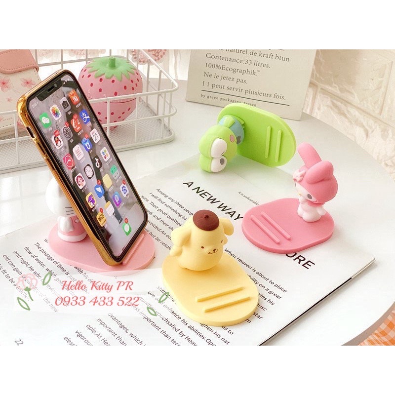 Giá đỡ điện thoại Hello Kitty - Doremon Doraemon