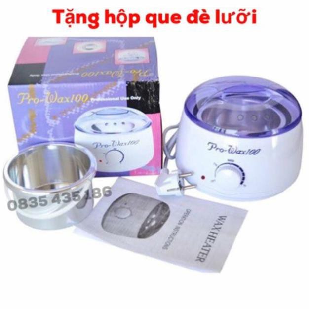 NỒI NẤU SÁP MINI (Tặng hộp que đè lưỡi)