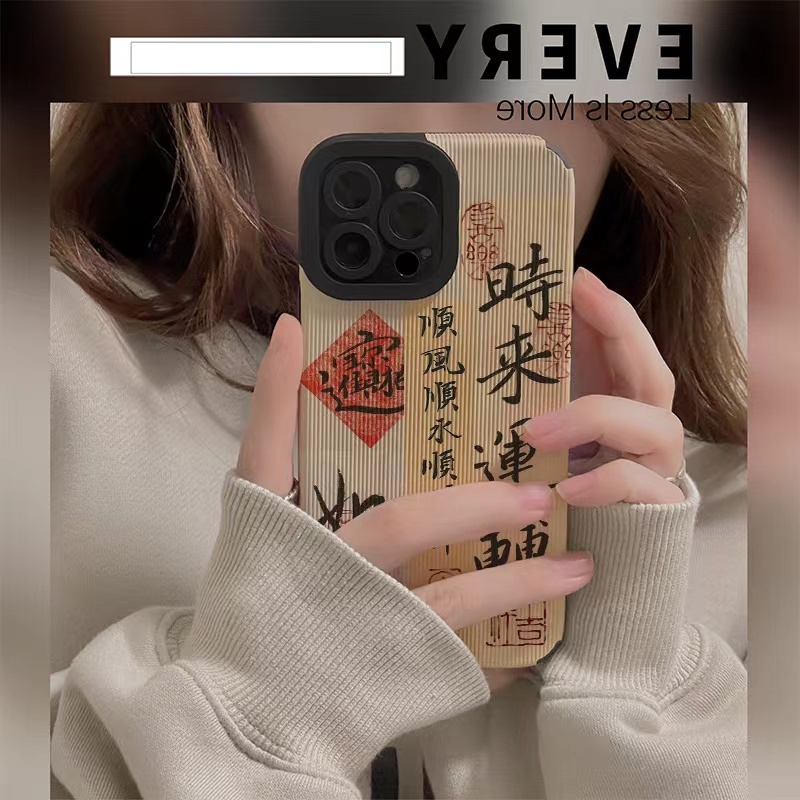 Ốp Điện Thoại Da Họa Tiết Chữ Cho iphone 14 Pro Max 13 Pro Max i13 13pro 11 Pro Max i11 X XR Xs Max 7 plus 8 plus 12Pro 12 Pro Max