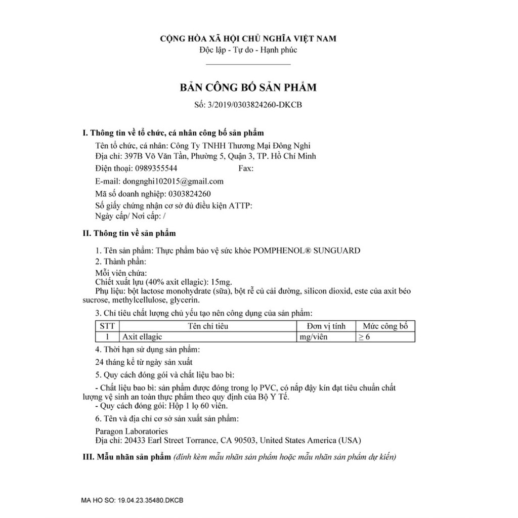 Viên Uống Chống Nắng Nội Sinh Murad Pomphenol Sunguard Dietary Supplement Murad | BigBuy360 - bigbuy360.vn