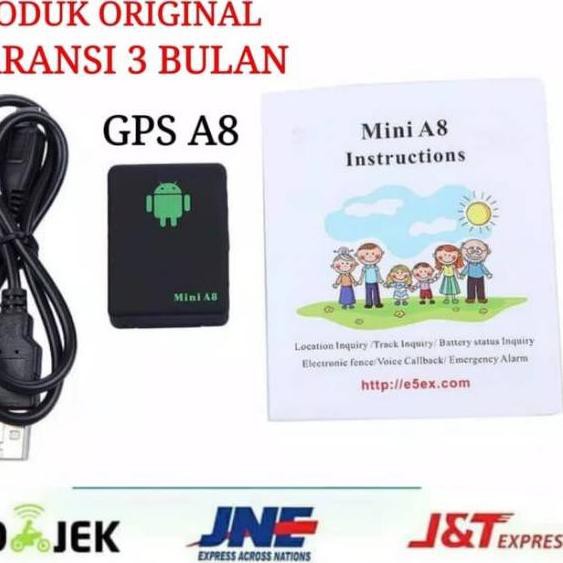 Mới Thiết Bị Định Vị Mini A8 Gps / Gprs / Gsm Thông Minh Kj4..