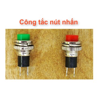5 Nút nhấn đề vỏ nhựa