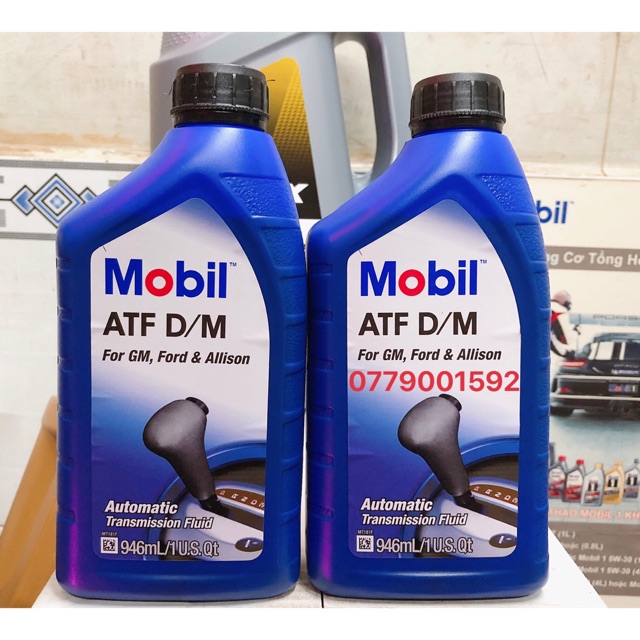 Dầu ATF Mobil D/M 946ml