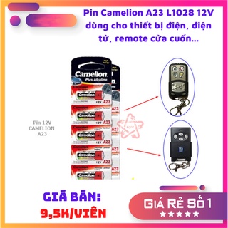 >Mới< Pin A23 12V Camelion Alkaline - dùng cho chuông cửa, cửa quấn, điều kiển từ xa...