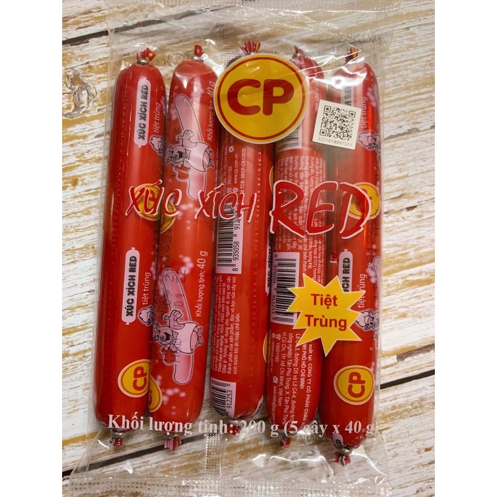 Xúc xích tiệt trùng CP 200gr