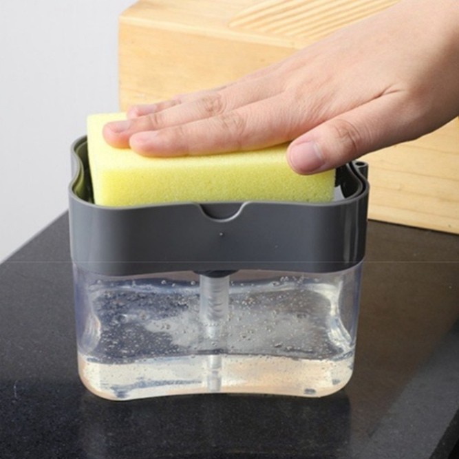 Hộp Đựng Dầu Rửa Bát 2 In 1 Thông Minh Tiết Kiện Dầu
