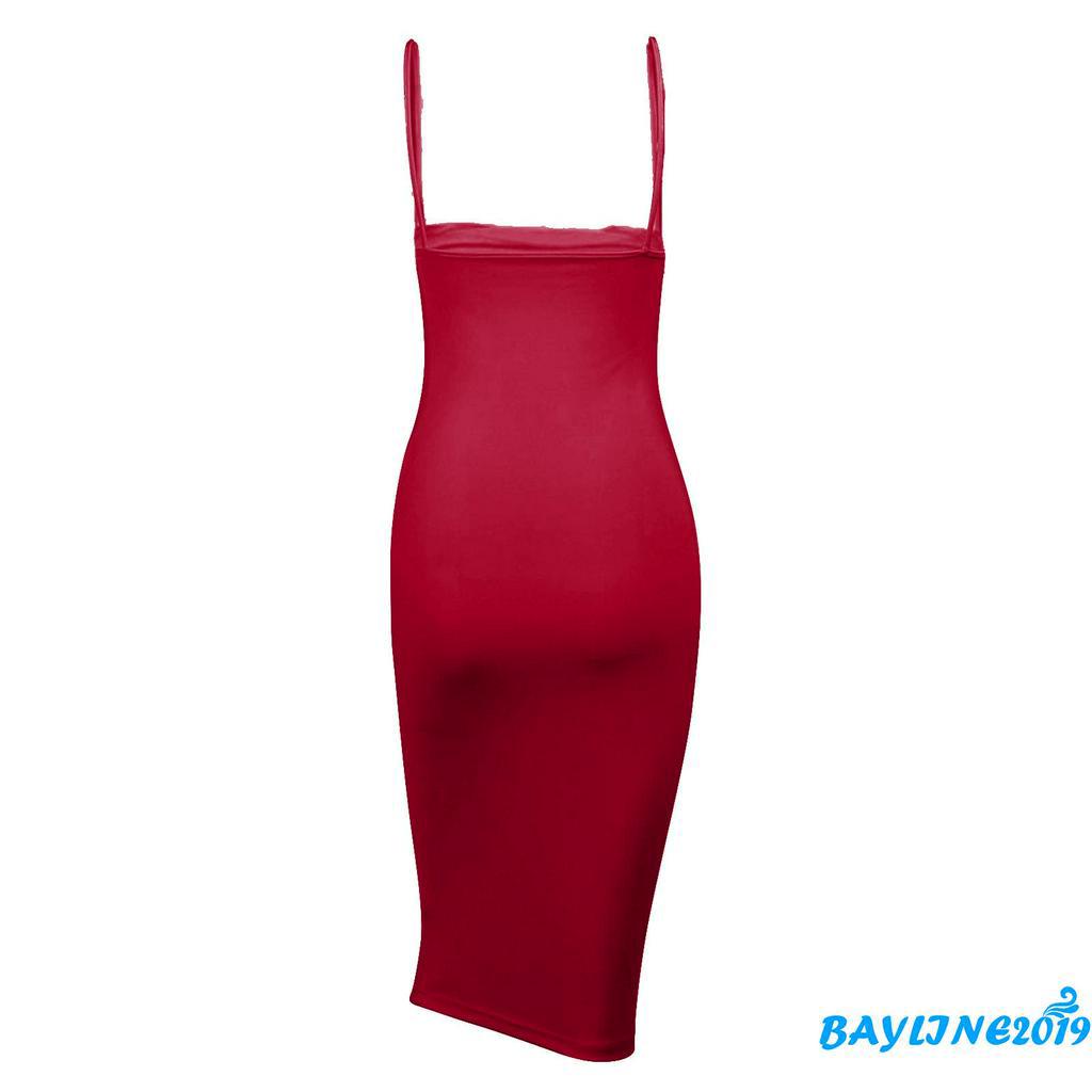 Đầm Dây Nữ Cộc Tay Ôm Sát Quyến Rũ