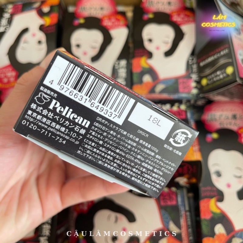 Xà phòng giảm thâm nách Pelican, xà phòng giúp sáng nách 80g Nhật Bản