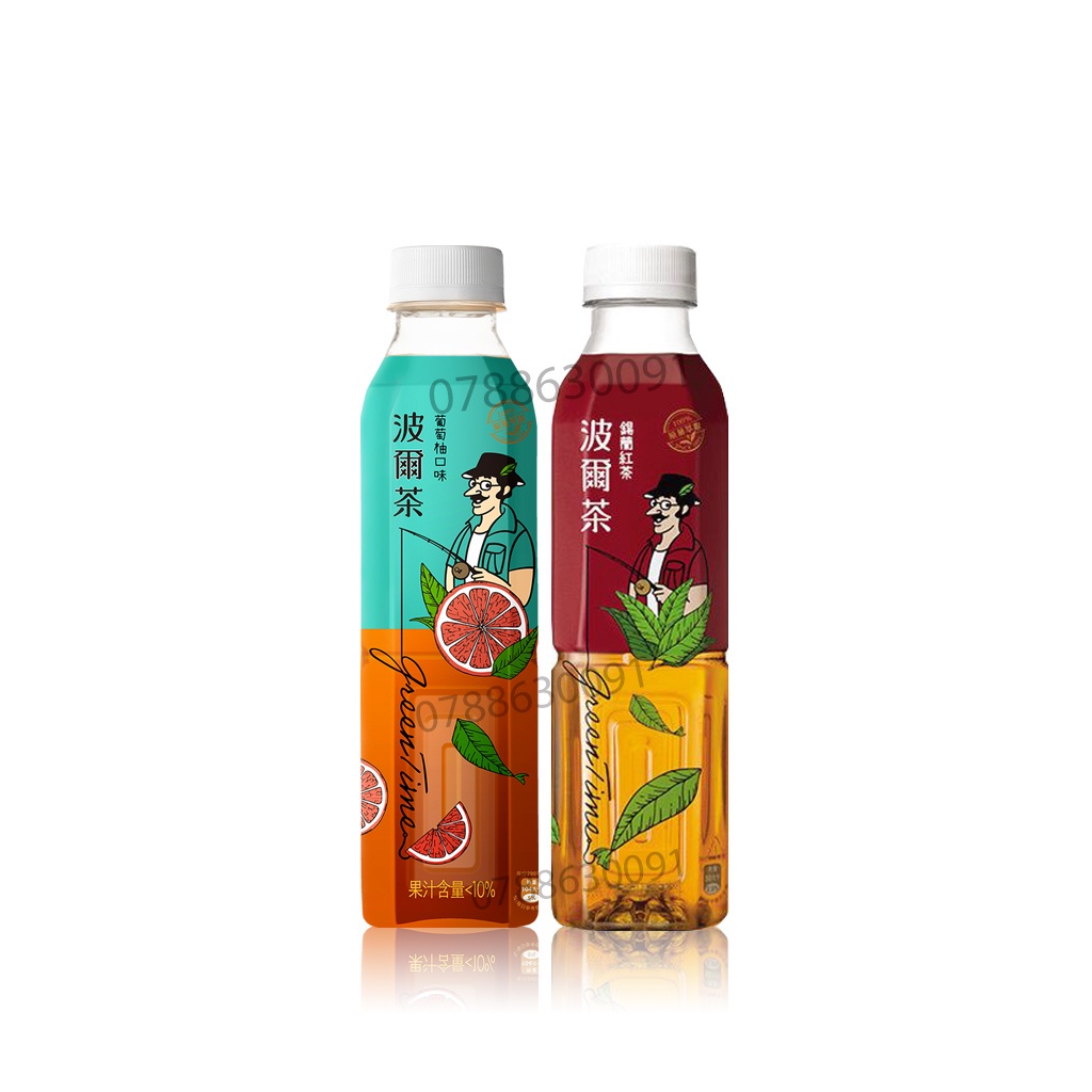 Trà Green Time Hương Bưởi /CleylonChai 580ml