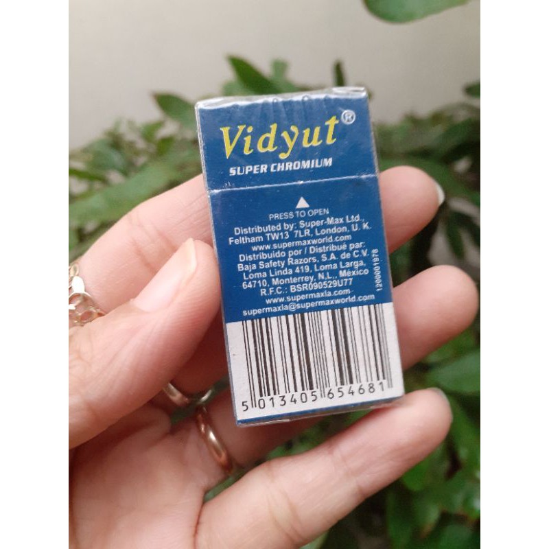 Hộp 5 lưỡi lam trắng Vidyut