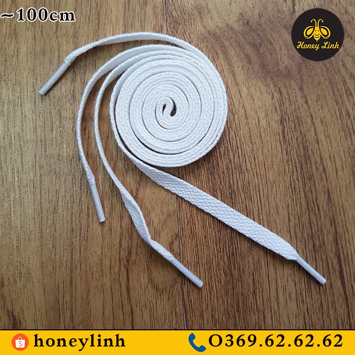 DÂY GIÀY DẸT MÀU TRẮNG ~1m