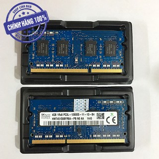 Ram laptop Hynix/Samsung/Kingston/Micron/Crucial DDR3 4G PC3L
