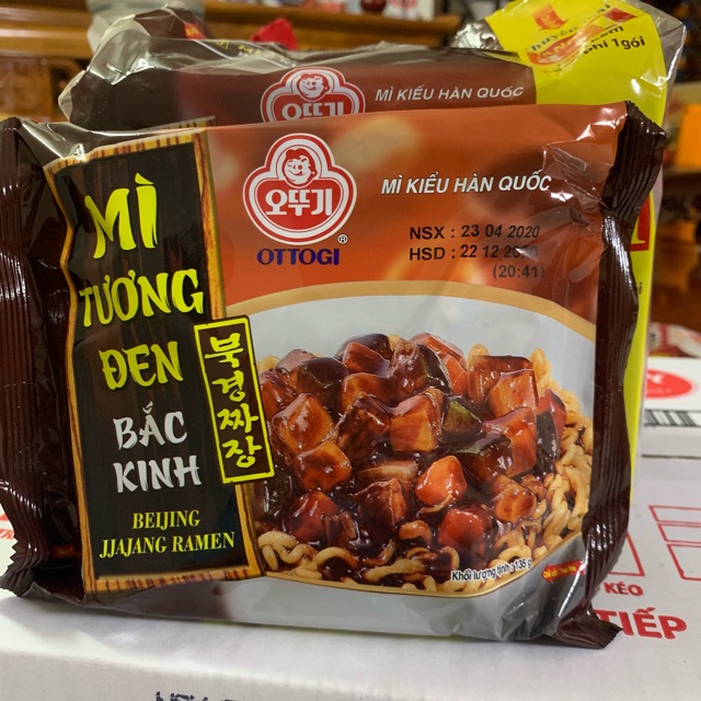 MÌ TƯƠNG ĐEN BẮC KINH BEIJING JJAJANG RAMEN OTTOGI 135g