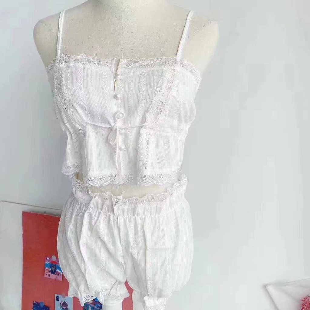 Đồ ngủ sexy, bộ ngủ 2 dây mặc nhà | BigBuy360 - bigbuy360.vn