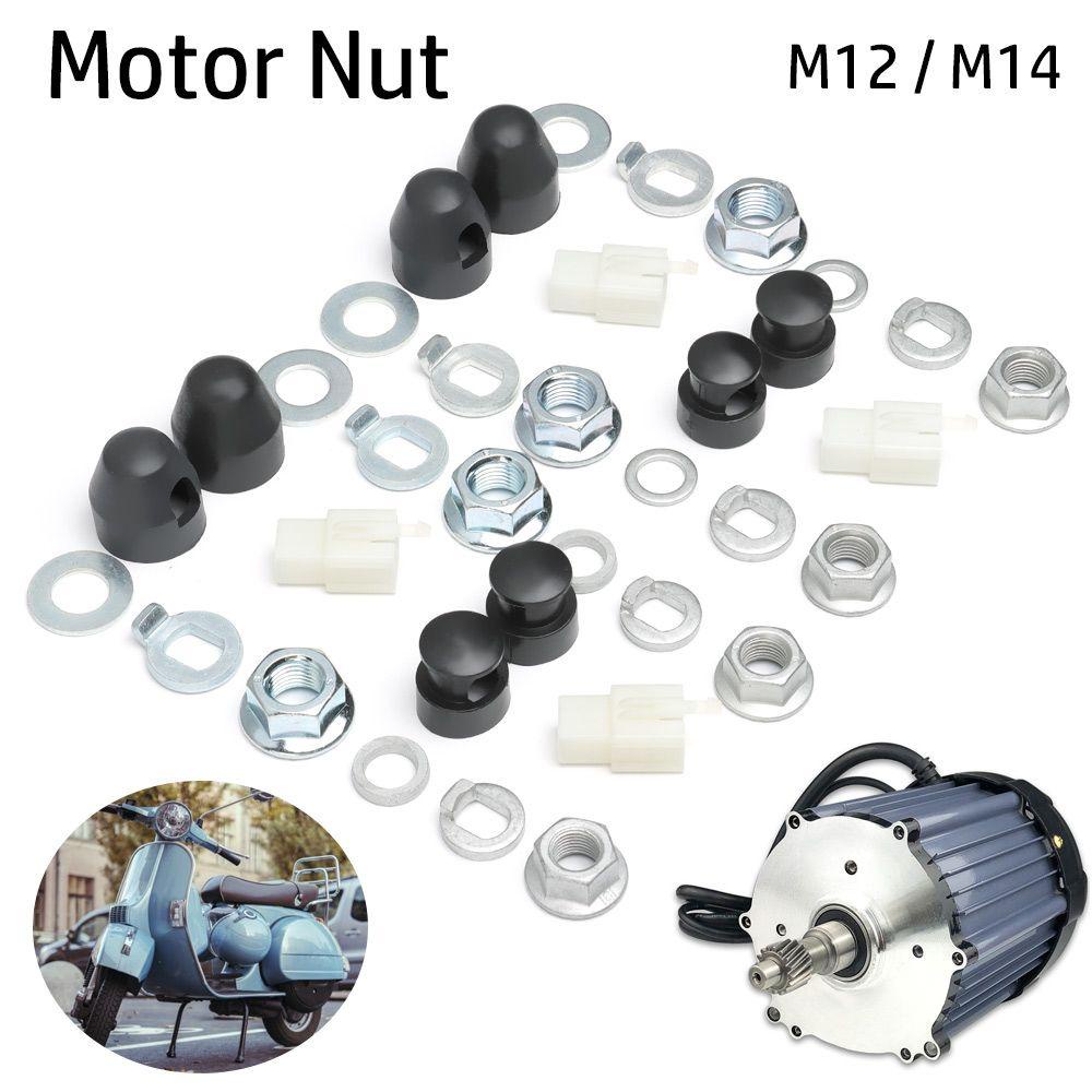 SHOUKEY Nắp Đai Ốc M12 / M14 Dành Cho Động Cơ Xe Đạp Điện 500W-5000W