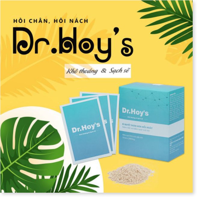 DR.HOY'S CÁCH TRỊ HÔI NÁCH - HÔI CHÂN - KHỬ MÙI CƠ THỂ BẰNG Y HỌC CỔ TRUYỀN