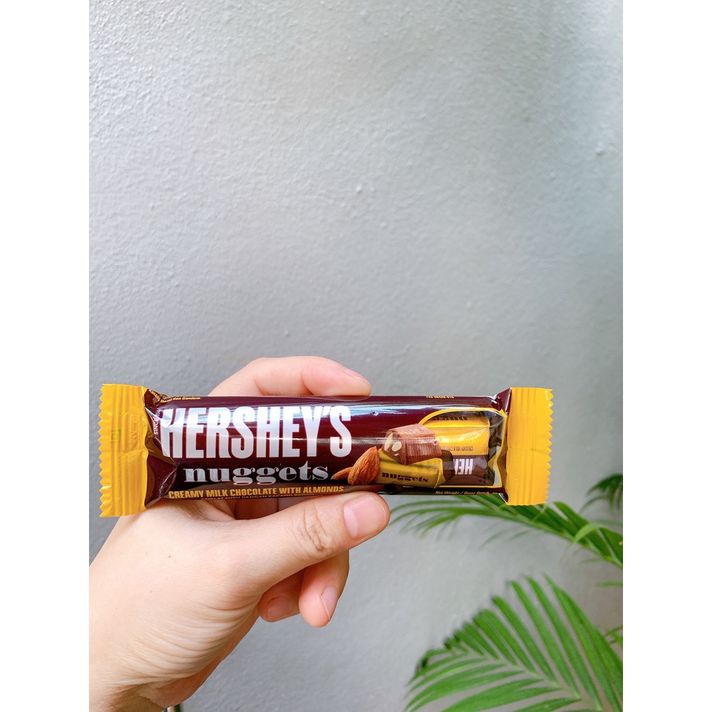 Kẹo socola Hershey’s nuggets 28g/ 56g (3 vị nhập khẩu malaysia)