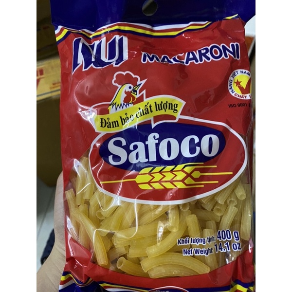 Nui Ống Macaroni Safoco - gói 400gr