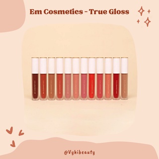 Son bóng Em Cosmetics True gloss