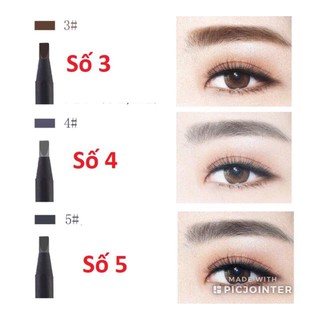Chì Xé Phẩy Sợi Kẻ Chân mày Cứng Haozhuang