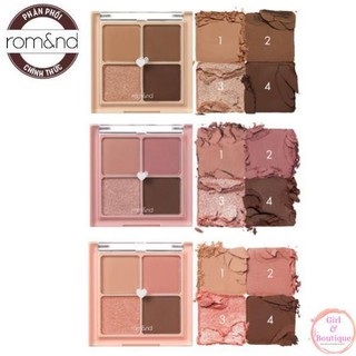 Bảng màu mắt 4 ô romand better than eyes 6.5g