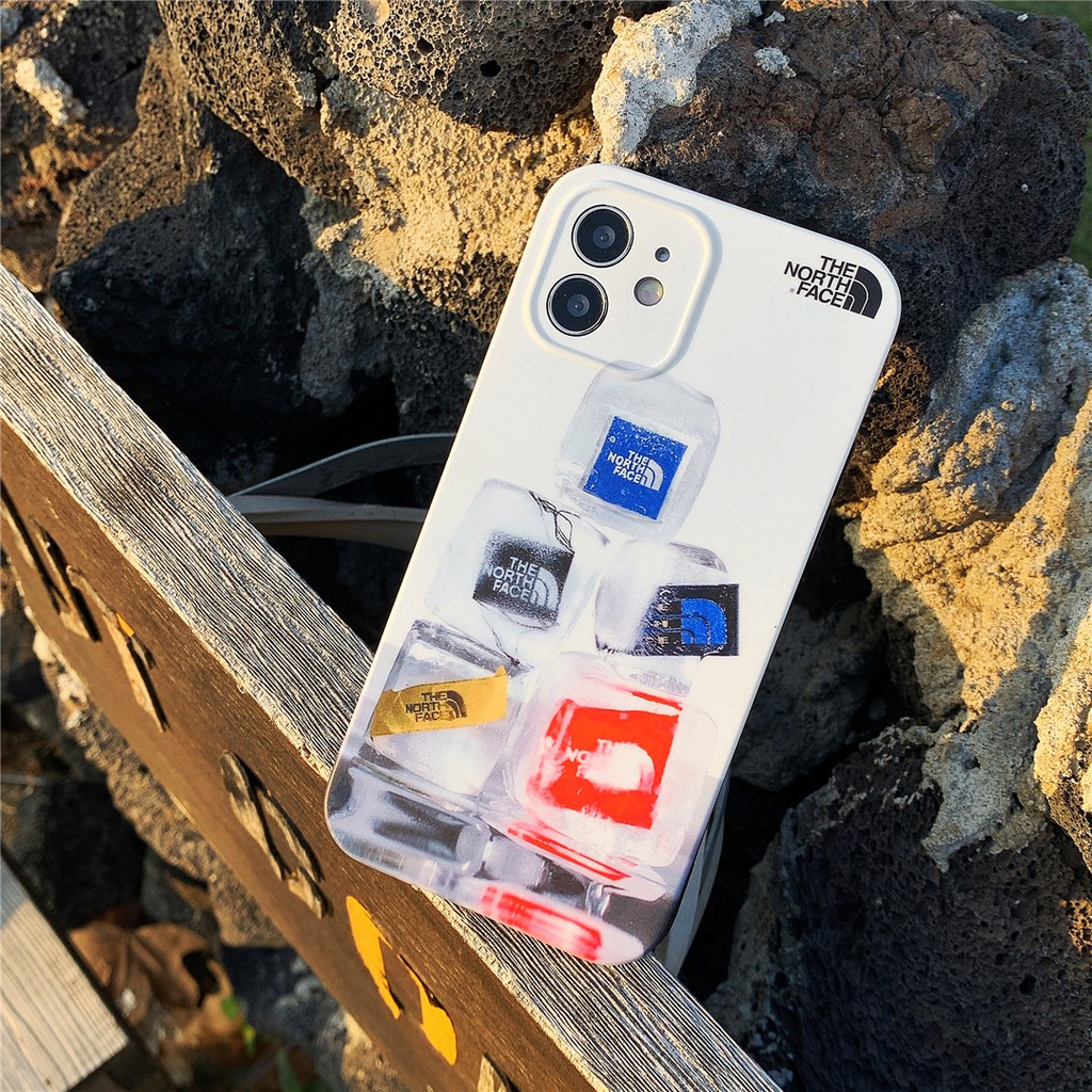 Ốp điện thoại nhựa mềm hình logo the north face cho IPhone12 Mini 11 PRO MAX 7/8plus SE2020 X/XS XR XSMAX