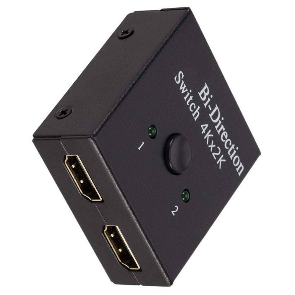 HDMI Switch 2 in 1 out HDMI Splitter 1x2/2x1 Adapter out Converter for TV Box 1 Input 2 Output HUB Repeater Amplifier