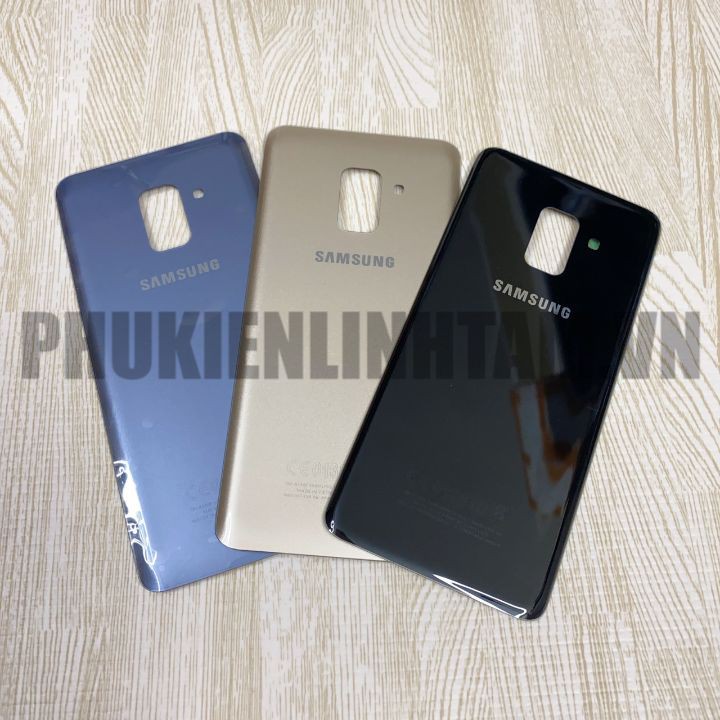 Nắp lưng zin Samsung A8 2018 - Zin