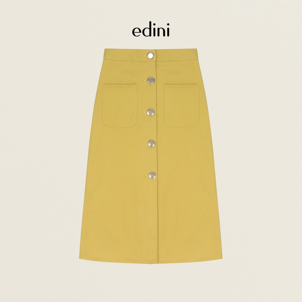 Chân váy dài đính nút EDINI - V395