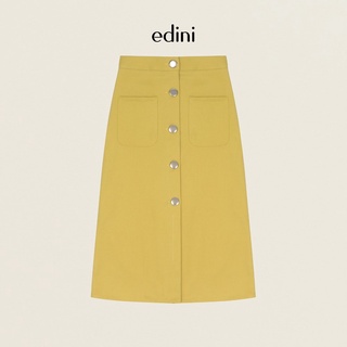 Chân váy dài đính nút edini - v395