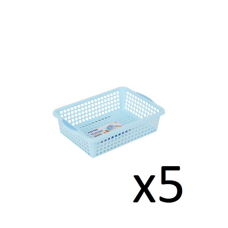 Bộ 5 Rổ chữ nhật Duy Tân 2T ( Màu sắc ngẫu nhiên )
