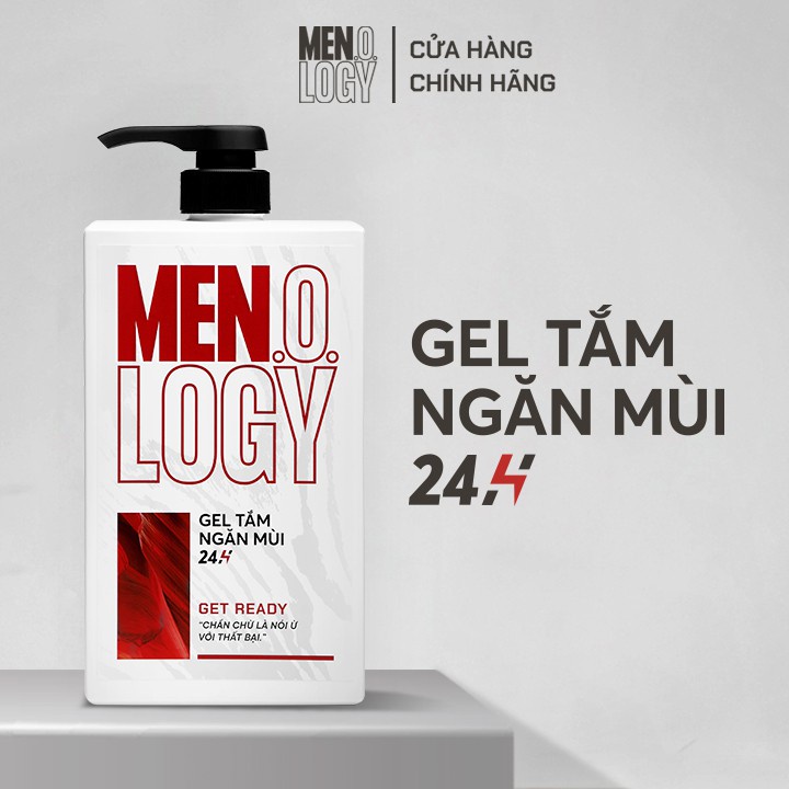 Gel Tắm Ngăn Mùi 24h MEN.O.LOGY Move Forward 630ml